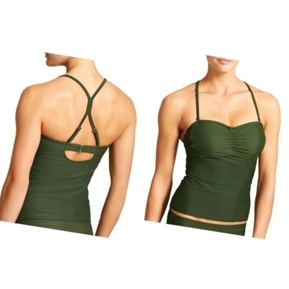 Athleta Bandeau Swim Tankini Top ONLY